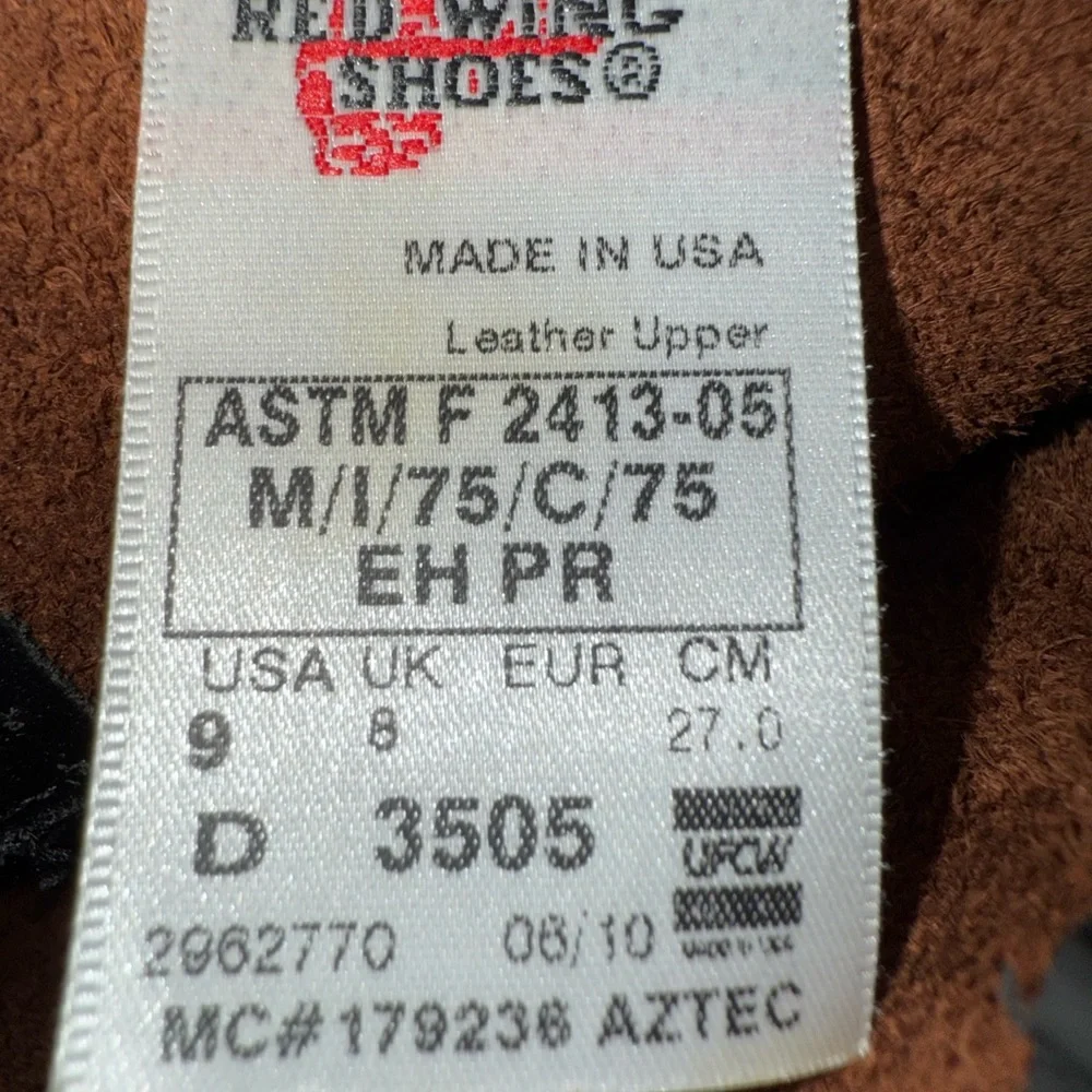 Red Wing Brand New SUPERSOLE® 2.0 MEN'S 11-INCH SAFETY TOE PULL-ON BOOT - Picture 12 of 16